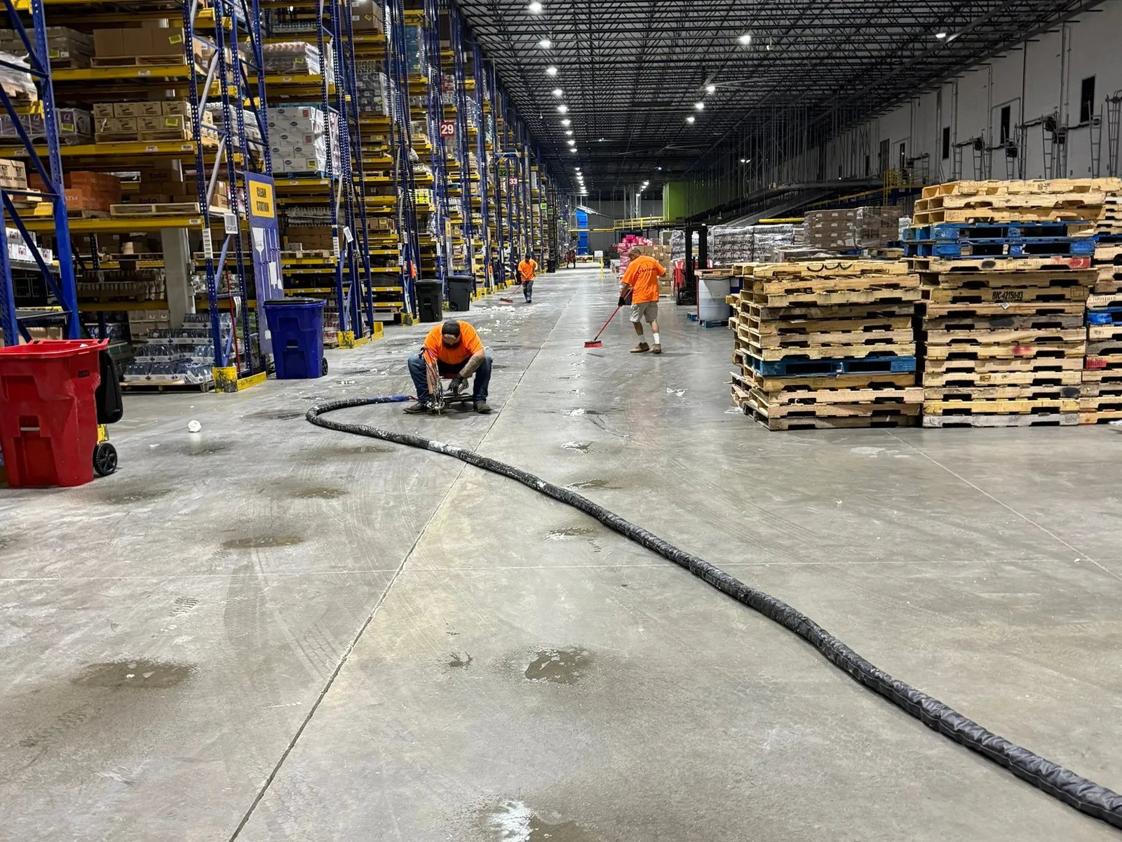Commercial building stabilization service