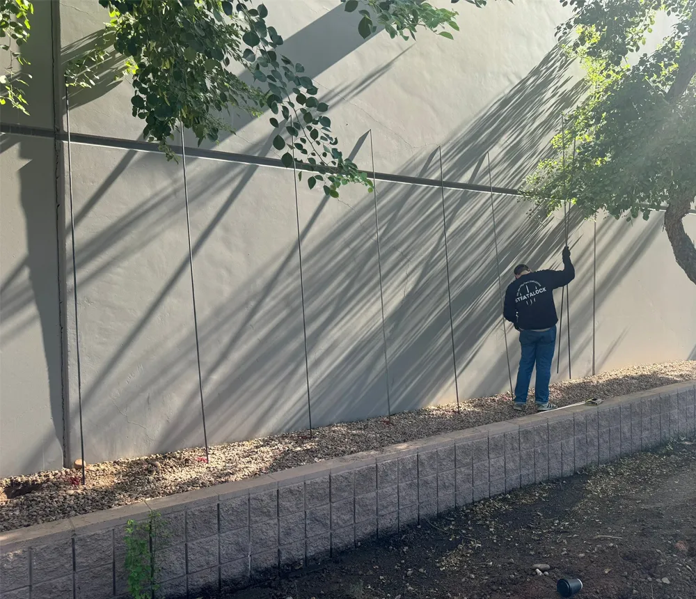 Foundation repair project